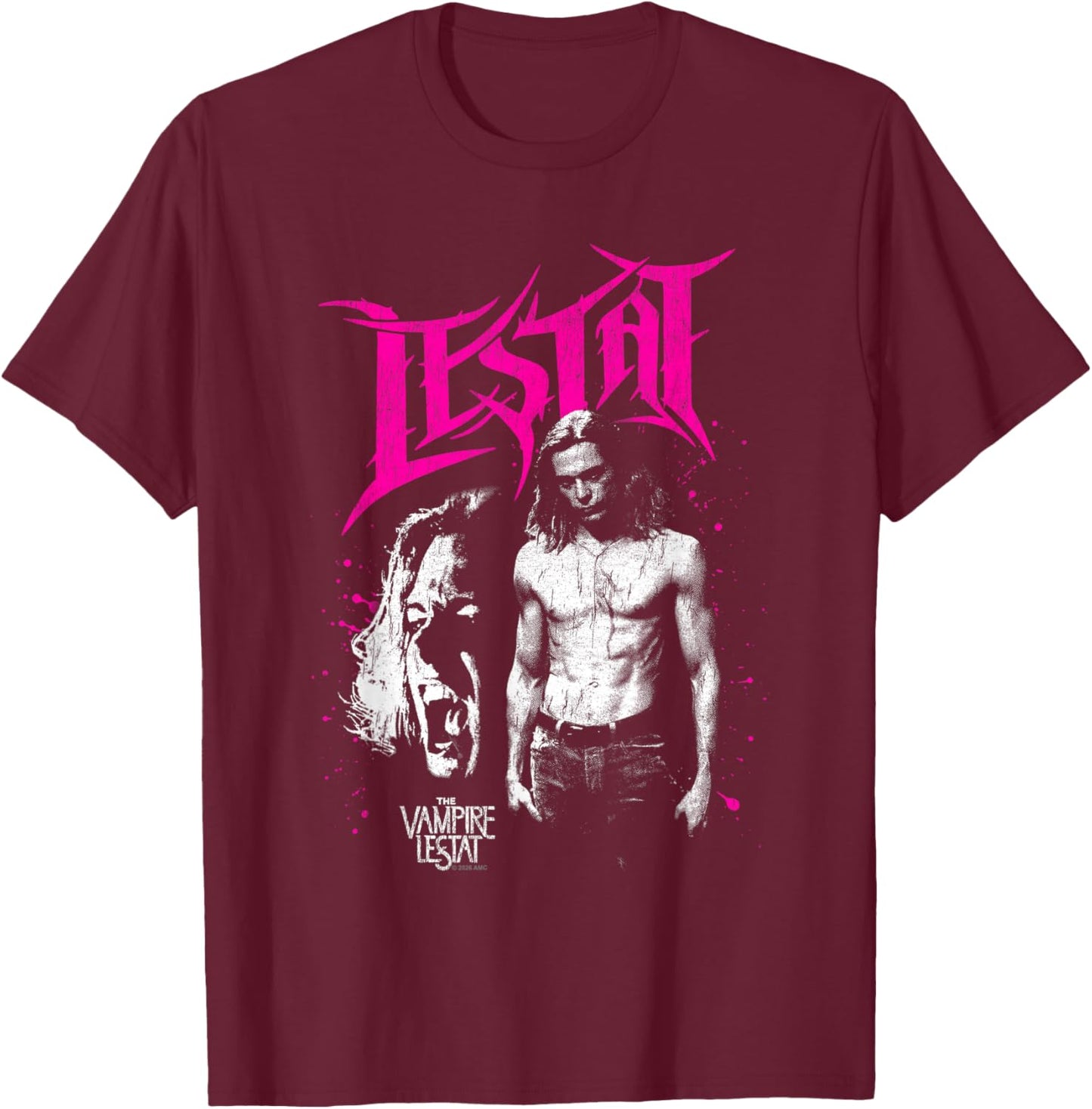 The Vampire Lestat Lestat Homage T-Shirt - T-Shirt | Maroon