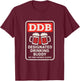 Designated Drinking Buddy - for You and Great Friends T-Shirt - T-Shirt | Maroon