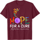 Alzheimer's awareness shirt Hope for a Cure classic Gift T-Shirt - T-Shirt | Maroon