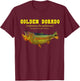 Golden Dorado. The spirit of South America T-Shirt - T-Shirt | Maroon