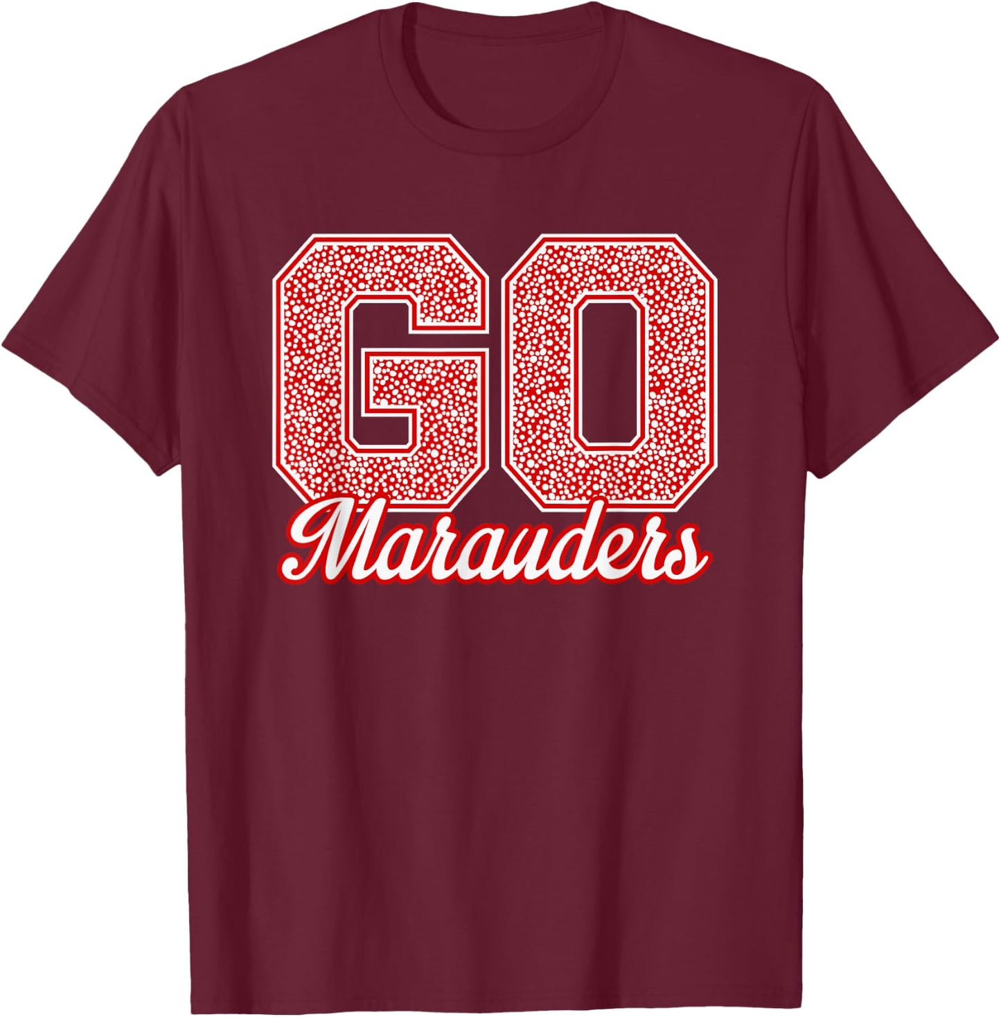 Marcus Marauders GO! School Pride T-Shirt - T-Shirt | Maroon