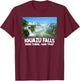 Iguazu Falls - Brazil Travel T-Shirt - T-Shirt | Maroon