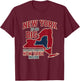 New York is so Big You can Put Another New York Inside T-Shirt - T-Shirt | Maroon