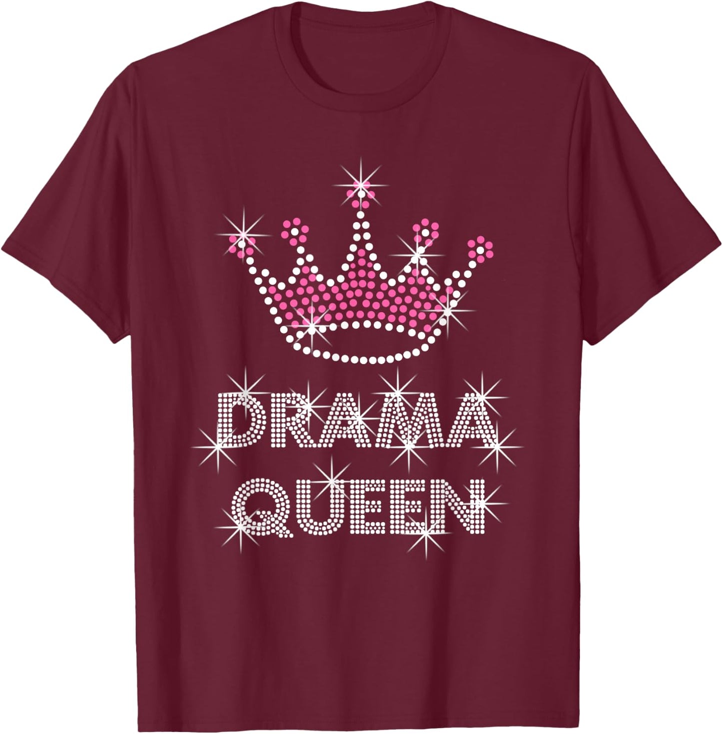 Drama Queen Acting actress film student T-Shirt - T-Shirt | Maroon
