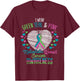 Wear Green Teal Pink For Metastatic Breast Cancer Ribbon T-Shirt - T-Shirt | Maroon