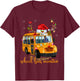 School Bus Monitor T-Shirt - T-Shirt | Maroon