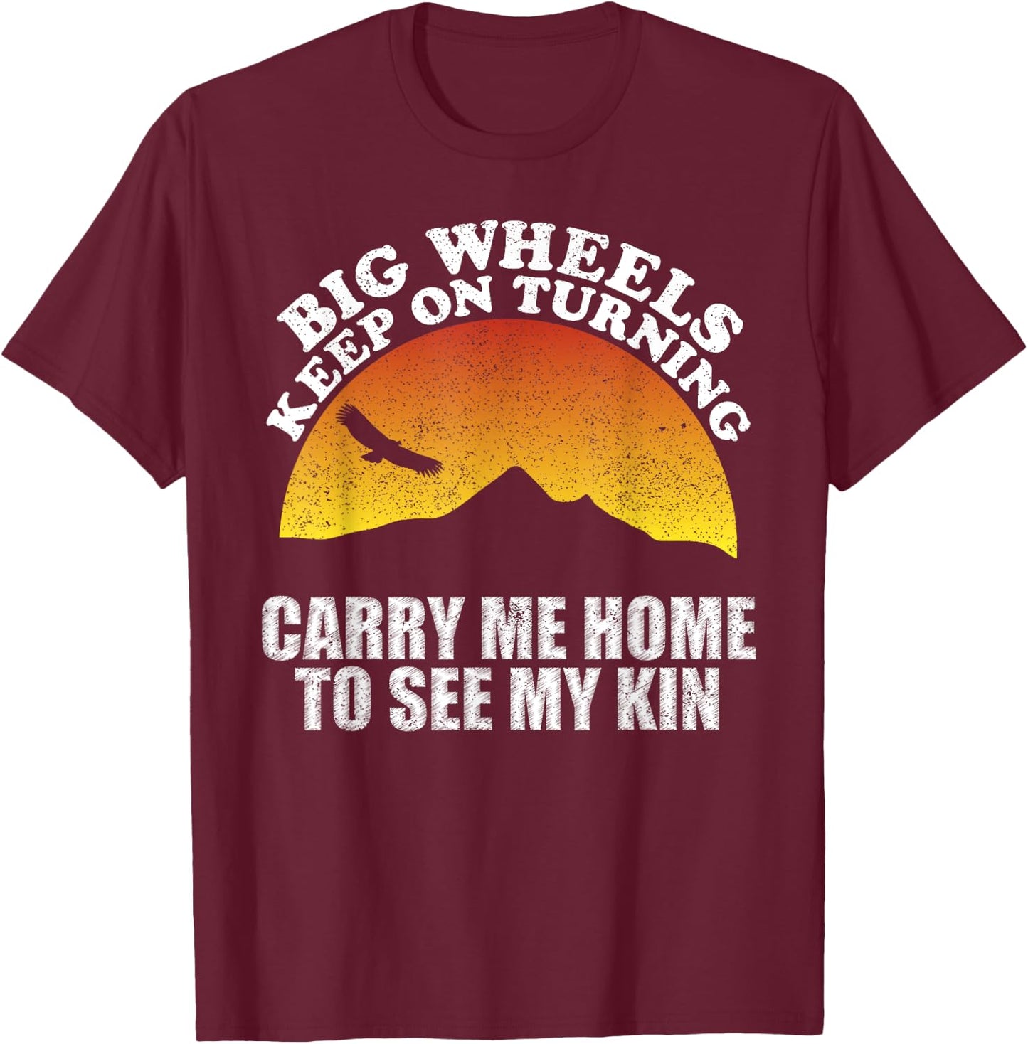 Lyriclyfe - Sweet Home Alabama (Carry Me Home to See My Kin) T-Shirt - T-Shirt | Maroon