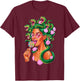 Cool Modern Medusa Snakes Greek Mythology Feminist Lollipop T-Shirt - T-Shirt | Maroon