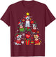 Pit Bull American Staffordshire Christmas Gift Women Kids T-Shirt - T-Shirt | Maroon