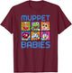 Disney - Muppet Babies Squares T-Shirt - T-Shirt | Maroon