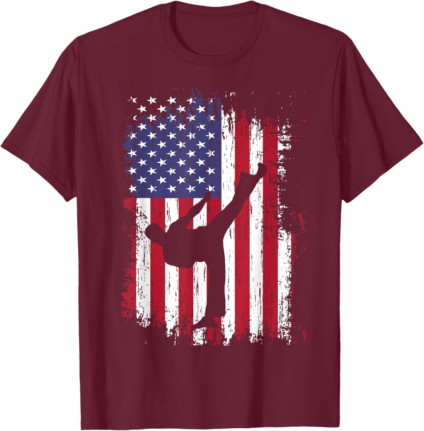 Karate Shirt - Funny Taekwondo T-Shirt - T-Shirt | Maroon