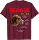 Funny rules for the owner of a Beagle T-Shirt - T-Shirt | Maroon