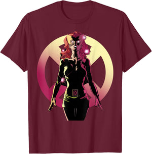 Marvel X-Men Jean Grey Phoenix Form Graphic T-Shirt - T-Shirt | Maroon