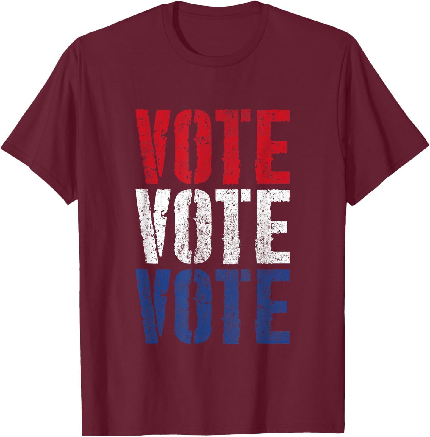 Vote Elections Patriotic Political Kids Men T-Shirt - T-Shirt | Maroon
