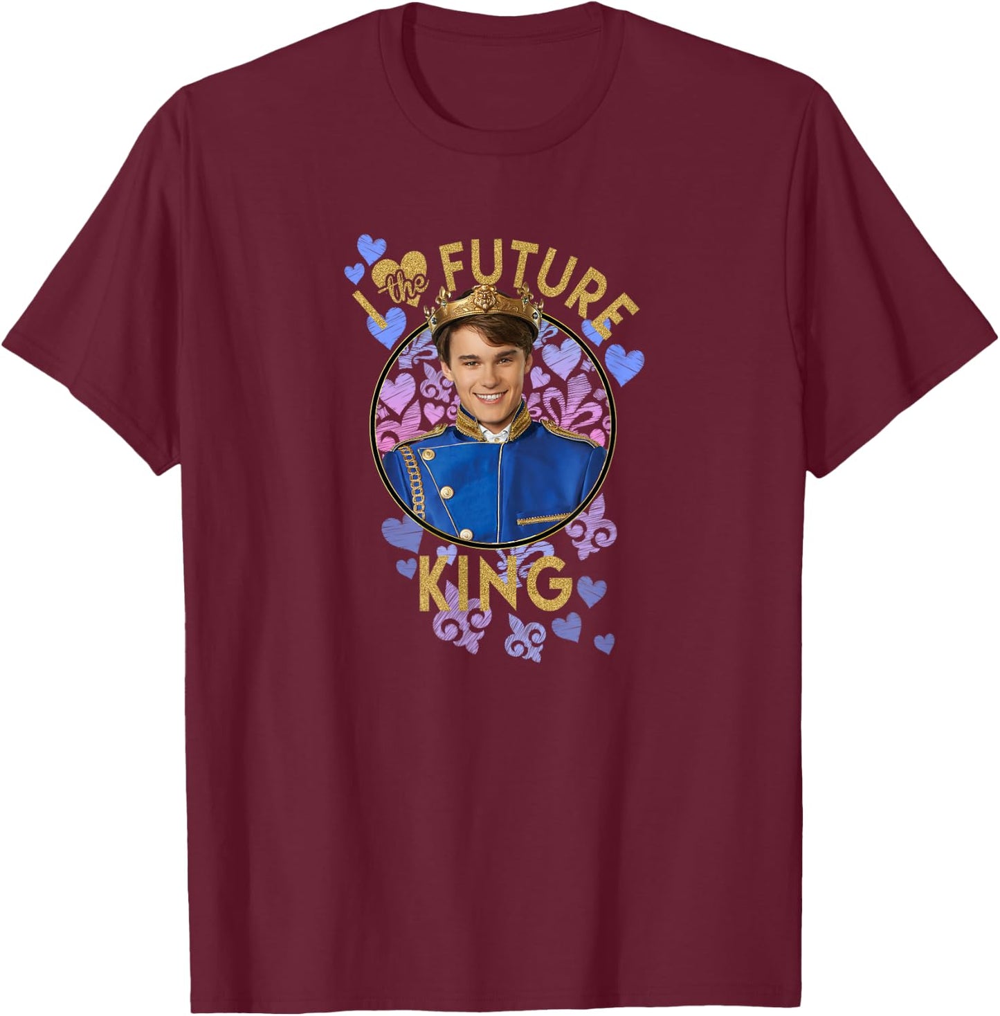 Descendants - Future King T-Shirt - T-Shirt | Maroon
