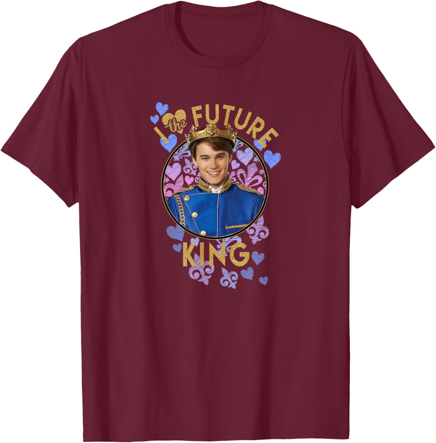 Descendants - Future King T-Shirt - T-Shirt | Maroon