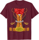 Bull Fighter Costume Men Women Children Matador T-Shirt - T-Shirt | Maroon