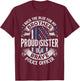 Proud Sister of A Brave Police Officer T shirt Women Gift T-Shirt - T-Shirt | Maroon