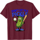 Don't Get In A Pickle Funny Baseball Retro Humor Baseball T-Shirt - T-Shirt | Maroon