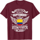 Colombia Colombian Flag Colombians Birthday September Gift T-Shirt - T-Shirt | Maroon