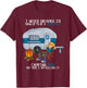 I Never Dreamed I'd Grow Up Fathers Day Sexy Camping Man T-Shirt - T-Shirt | Maroon