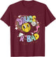 Drugs are Bad - Funny Graphic T-Shirt - T-Shirt | Maroon