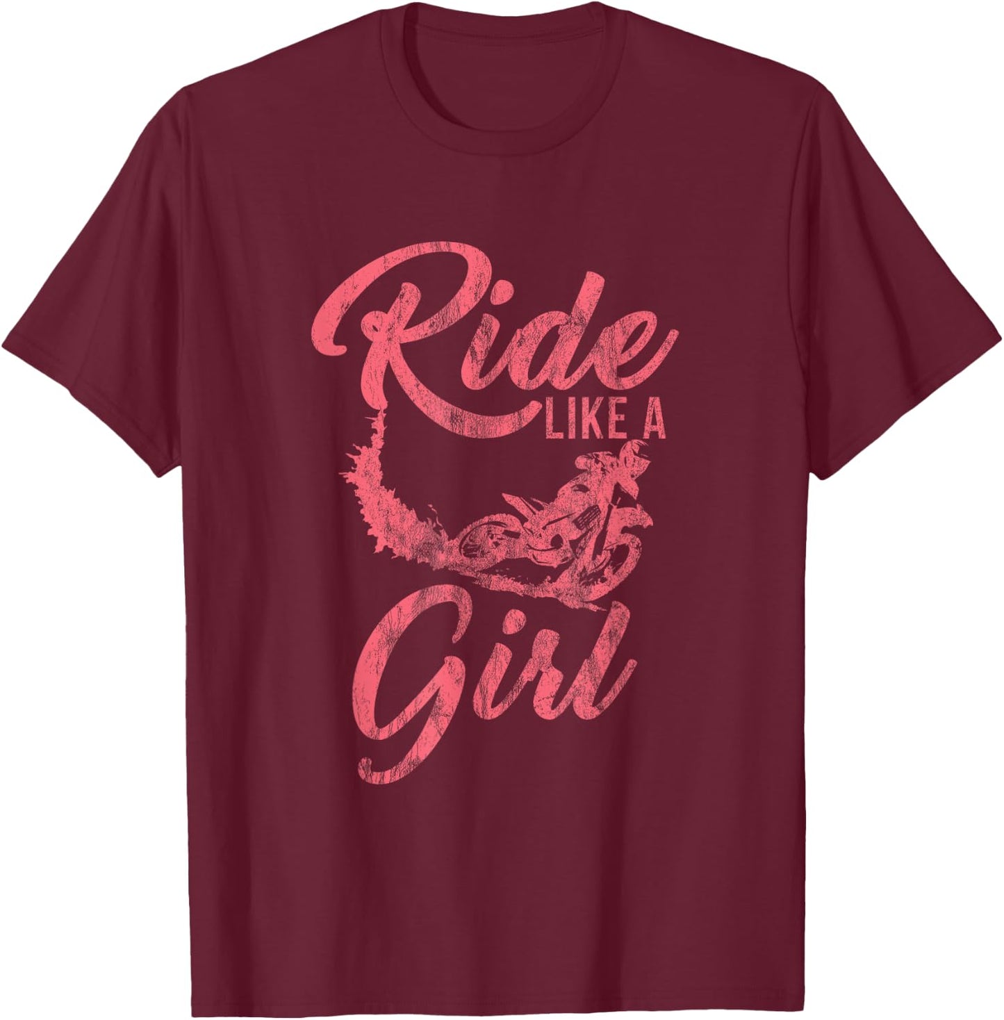 Motorcyclist Motorcycle Motorcycles Bike Biker Extreme Sports T-Shirt - T-Shirt | Maroon