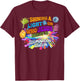 Jesus Light of The World Illumination Station VBS 2026 T-Shirt - T-Shirt | Maroon