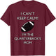 I Can't Keep Calm I'm The Quarterback's Mom Football T-Shirt - T-Shirt | Maroon