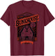 Official Yellowstone - The Bunkhouse Dutton Ranch T-Shirt - T-Shirt | Maroon