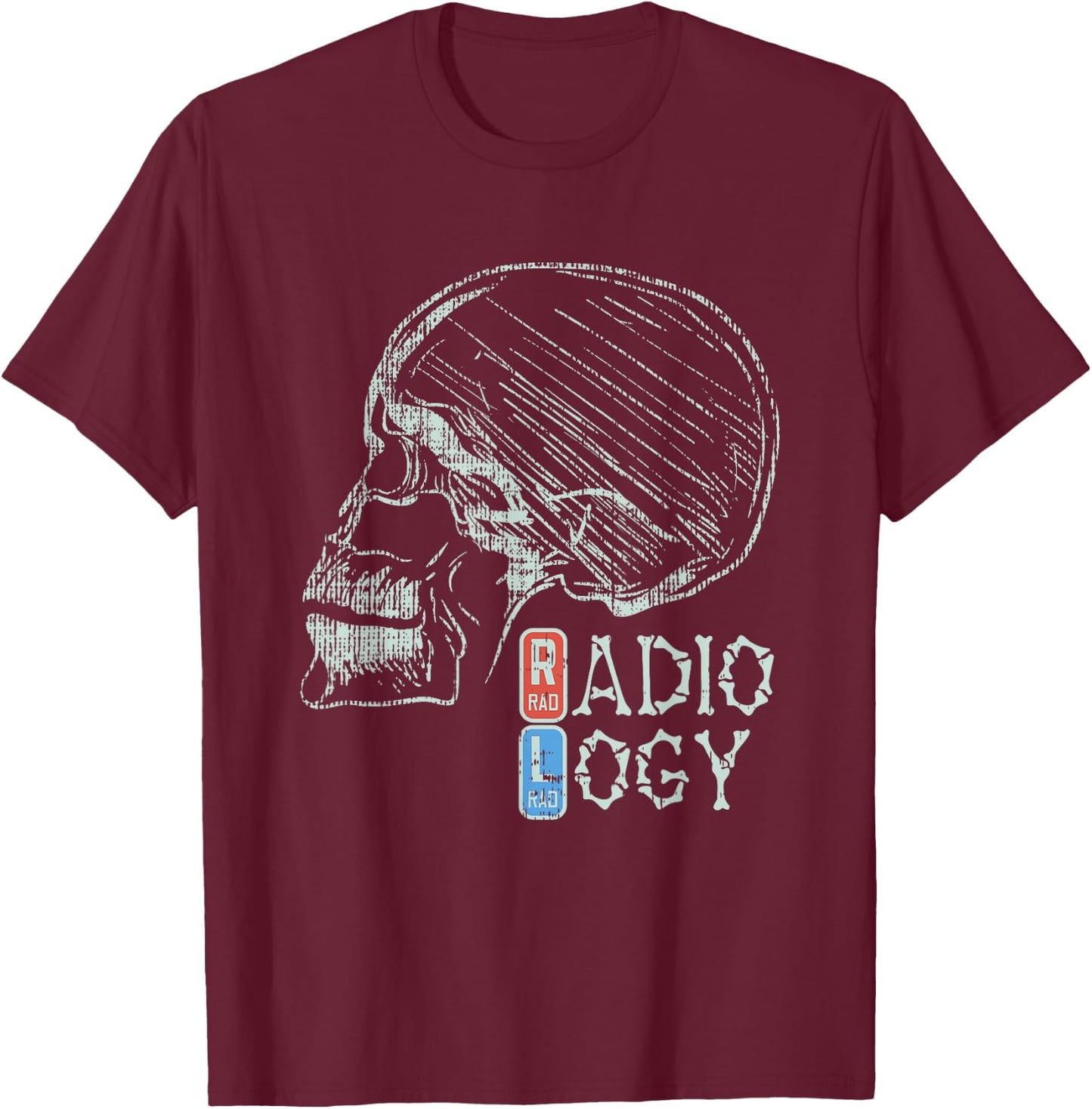Radiology - X-Ray Tech Life T-Shirt - T-Shirt | Maroon