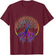Trippy Tree of Life Gift The Tree of Life T-Shirt - T-Shirt | Maroon