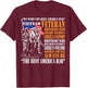 We Were The Best America Had Vietnam Veteran T-Shirt - T-Shirt | Maroon