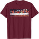 The Last Supper - Christian Motive T-Shirt - T-Shirt | Maroon