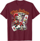 The Joker Wicked Jester Poker Gambling Card Player T Shirt T-Shirt - T-Shirt | Maroon
