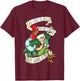 Chicken Sing o De Lally Golly What A Day Funny T-Shirt - T-Shirt | Maroon