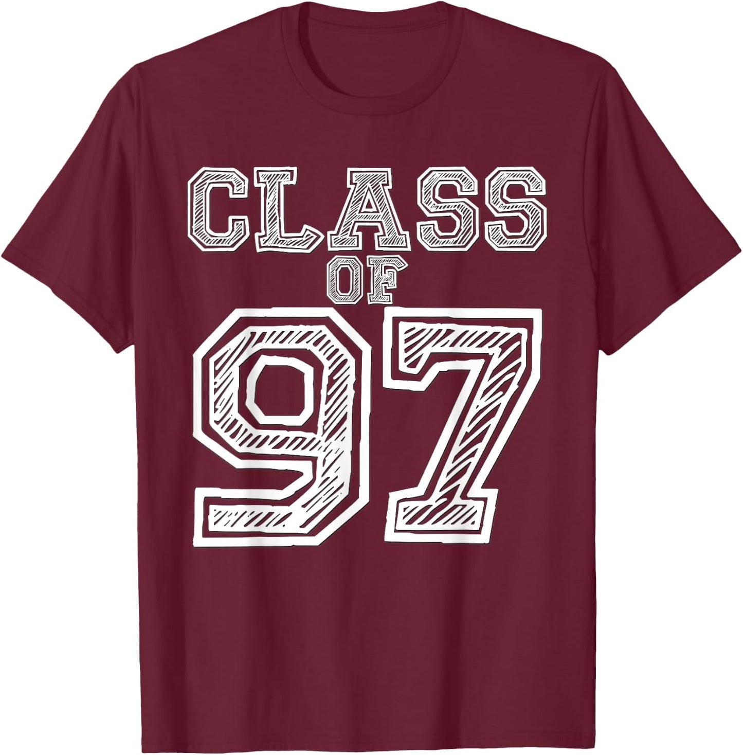 Class of 97 Reunion Event for College Fans T-Shirt - T-Shirt | Maroon