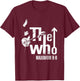 The Who Official Maximum R&B Tour T-Shirt - T-Shirt | Maroon