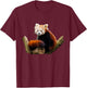 Red Panda T-Shirt - T-Shirt | Maroon
