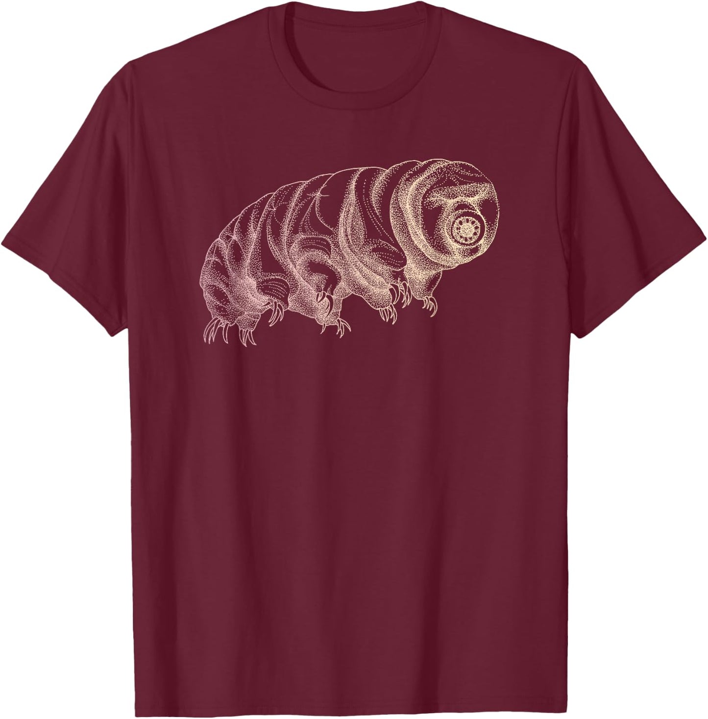Men/Women Science 'Tardigrade a.k.a. Water bear' #2 T-Shirt - T-Shirt | Maroon