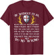 Crusader Knight | Knights Templar Code | Holy Cross T-Shirt - T-Shirt | Maroon