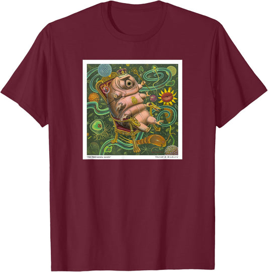 The Tardigrade Queen T-Shirt - T-Shirt | Maroon
