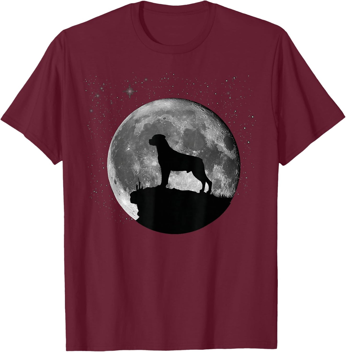 Rottweiler Dog Rottie T-Shirt - T-Shirt | Maroon
