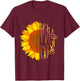 Surgical Scrub Tech Surgeon Sunflower Surgery Intern OR T-Shirt - T-Shirt | Maroon