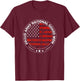National Guard Mom Shirt Proud Army National Guard Mom T-Shirt - T-Shirt | Maroon