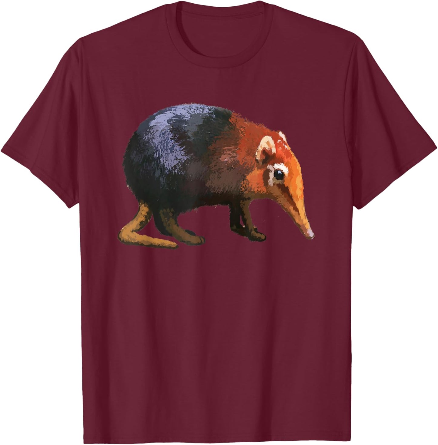 Elephant Shrew Jumping Shrew Sengi T Shirt T-Shirt - T-Shirt | Maroon