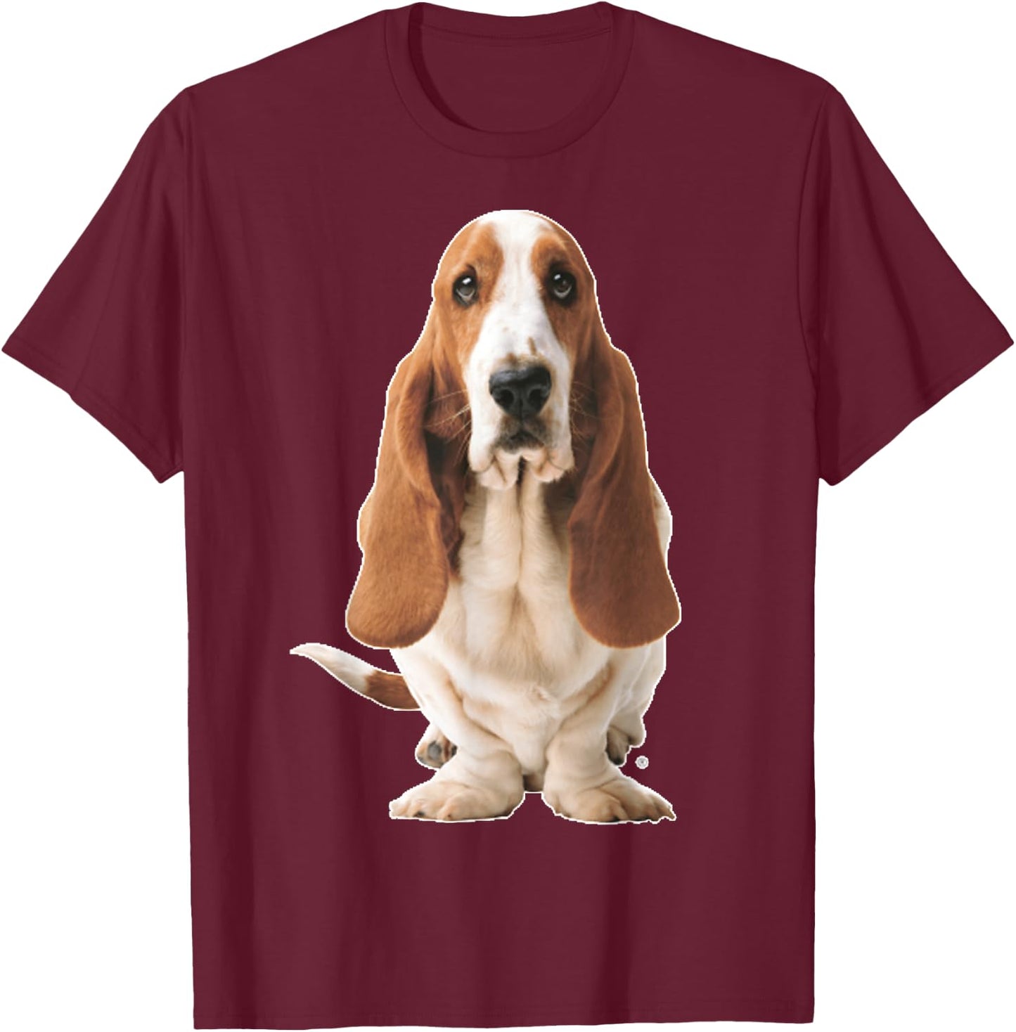 Basset Hound Dog T Shirt I Love Like Basset Hound T-Shirt - T-Shirt | Maroon