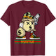 Money Stacks Hustle Wall Street Hip Hop Rap Lover Gift T-Shirt - T-Shirt | Maroon