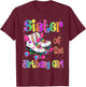 Sister Birthday Rolling Skate Birthday family Party T-Shirt - T-Shirt | Maroon