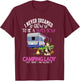 Funny Saying Outdoor Camping Lady Adventure Holiday Women T-Shirt - T-Shirt | Maroon
